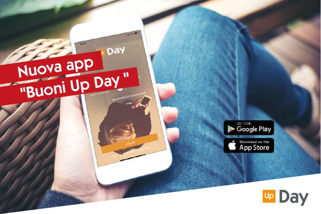 Nuova app “Buoni Up Day” e nuovo portale Buoni Pasto