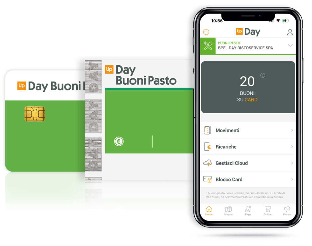 Buoni Pasto Day: App, card e buono cartaceo